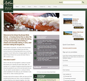 The Artisan Southwest Skills Cookery School website.