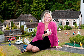 Maureen McAllister at the Babbacombe Model Village and Gardens